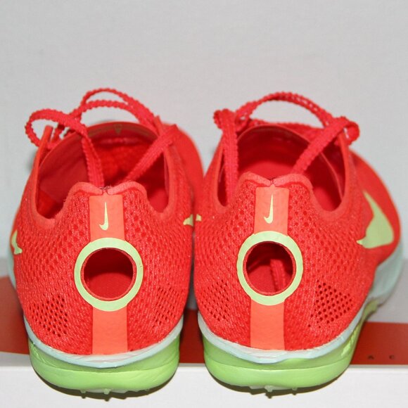 Nike ZoomX Dragonfly 2 Track Spikes Mens 6.5 Womens 8 Crimson Lime - Picture 5 of 9